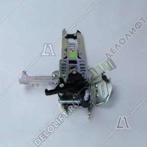 Отводка привода ДК, механическая, с замком CDL-VF00CD000, правая, L - 460 мм