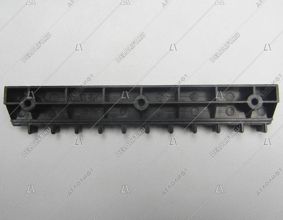 Демаркационная линия, левая, L - 200 мм, пластик, черная