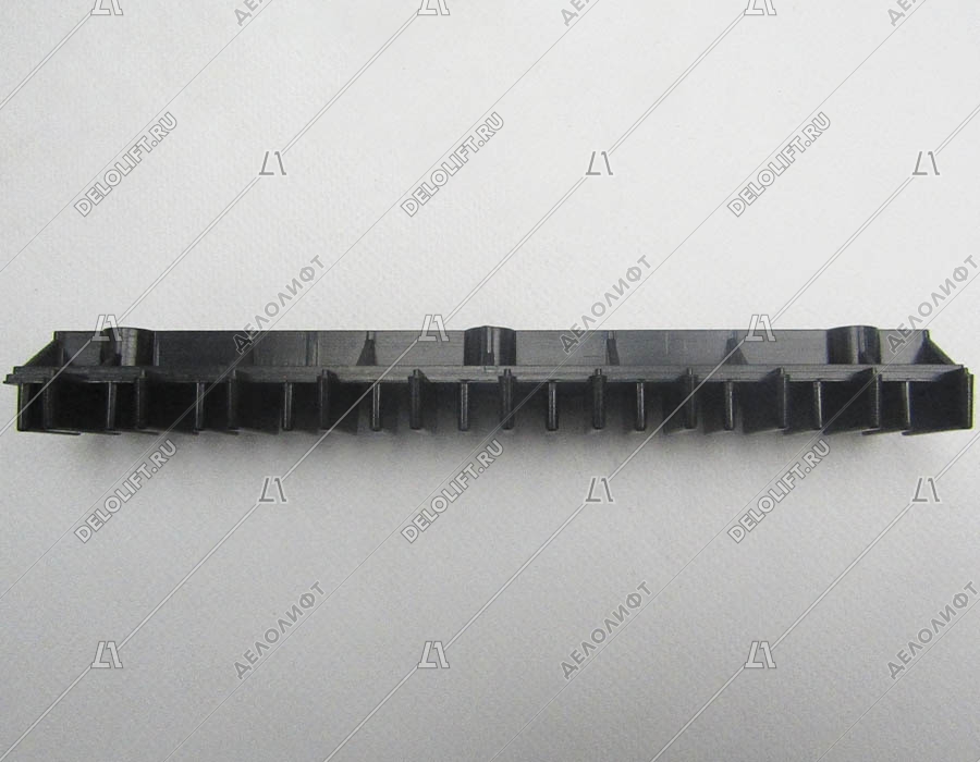 Демаркационная линия, левая, L - 200 мм, пластик, черная