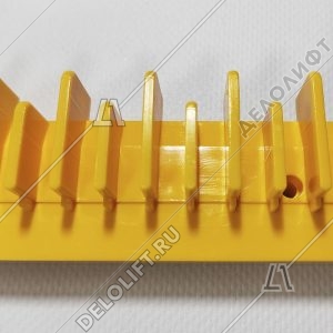 Демаркационная линия, левая, ARES, желтая, задняя