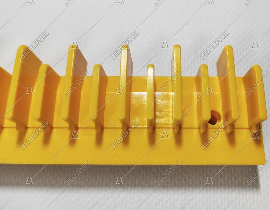 Демаркационная линия, левая, ARES, желтая, задняя