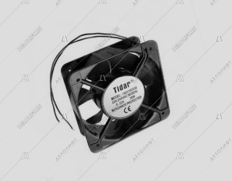 Вентилятор, TIDAR, 35Вт, 0,22А, 220VAC