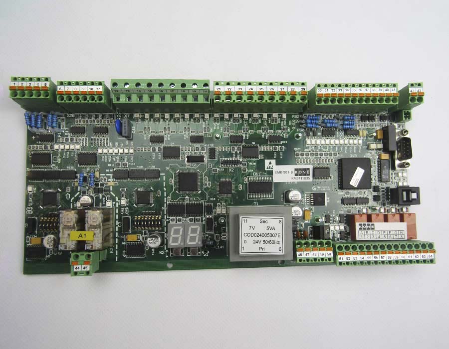 Плата управления, ECO3000, R0.9, 501-B, с новой программой