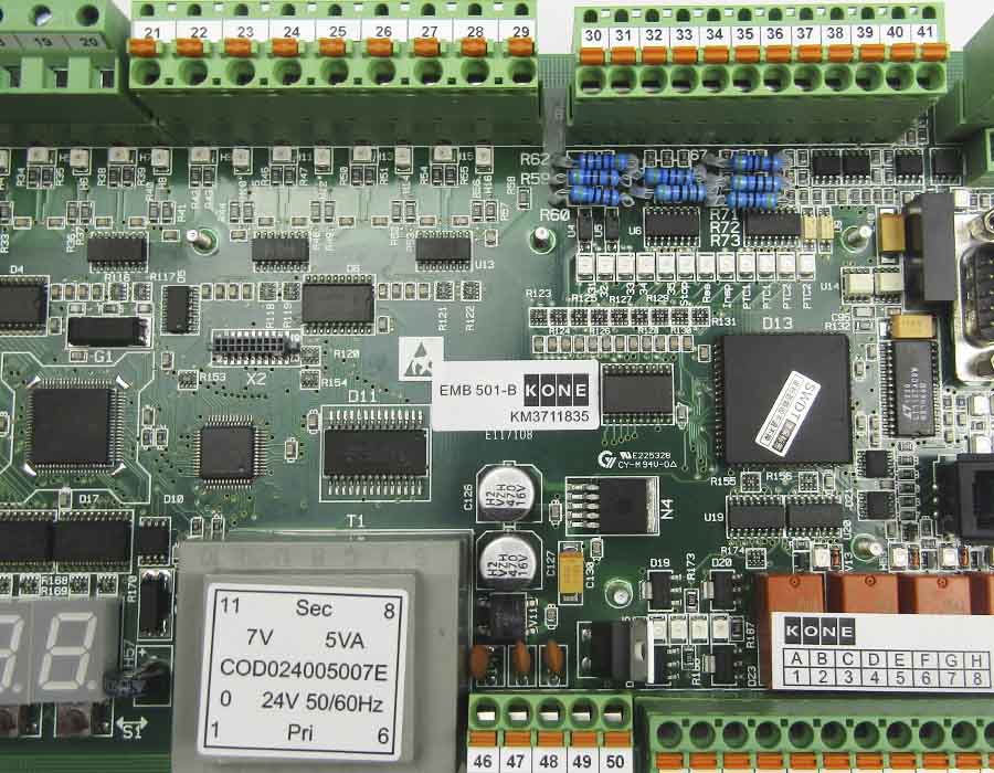 Плата управления, ECO3000, R0.9, 501-B, с новой программой