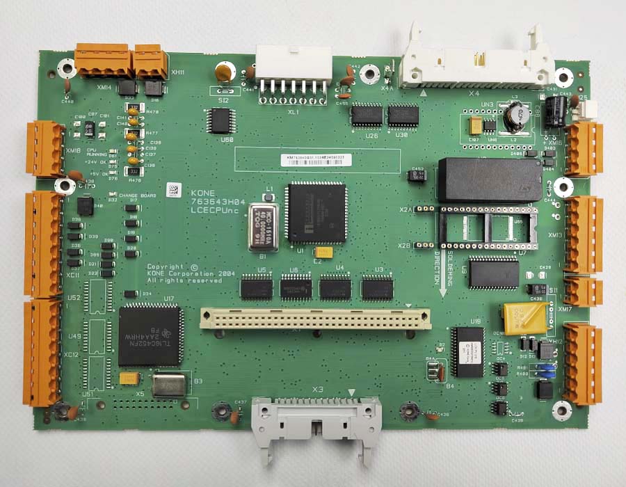 Плата станции управления, LCECPU NC (Плата 375)
