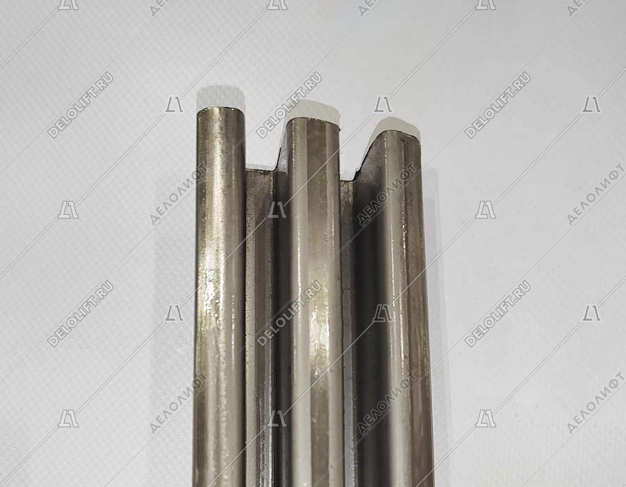 Направляющая поручня эскалатора, 506NCE, 30 градусов, L - 2620 мм, H - 930 мм, изогнутая, возвратный ход, 3 горизонтальные ступени