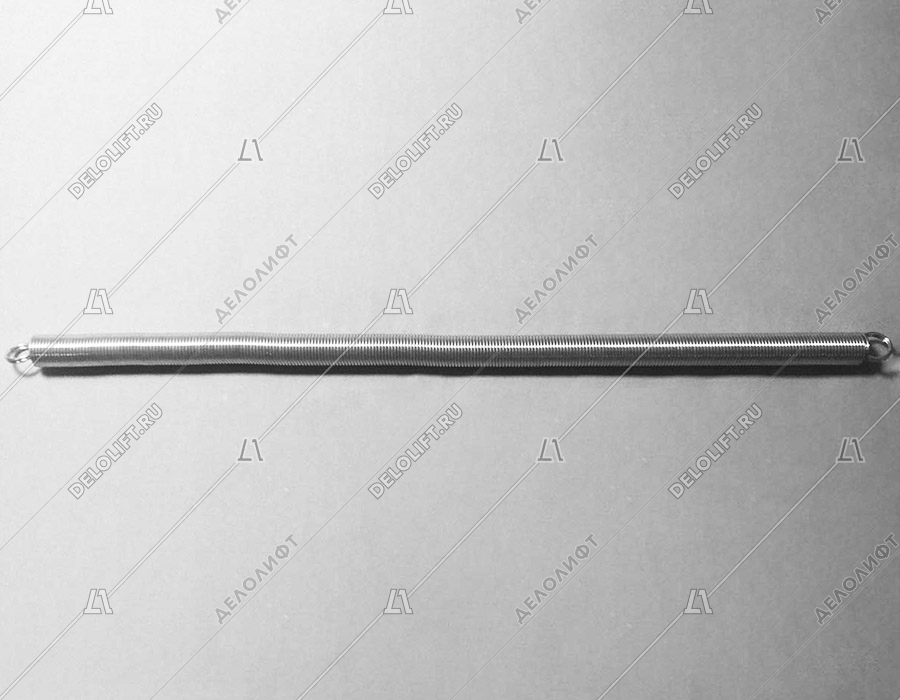 Пружина дозакрытия, L - 424 мм, D - 16 мм, d - 1,5 мм, неоцинкованная, ДШ