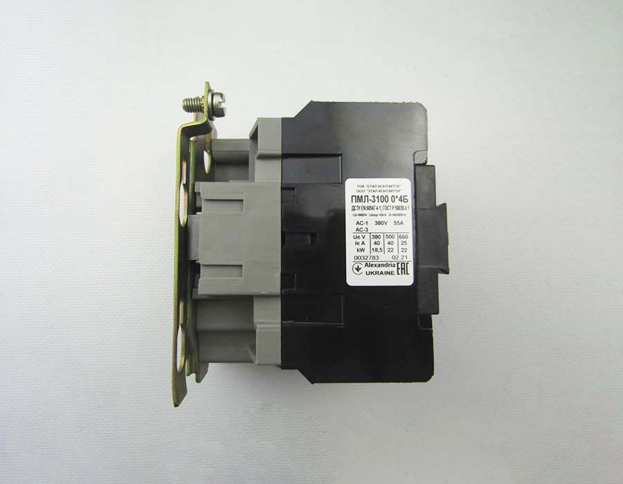 Пускатель магнитный, ПМЛ-3100, 220В, 40А, исполнение Б