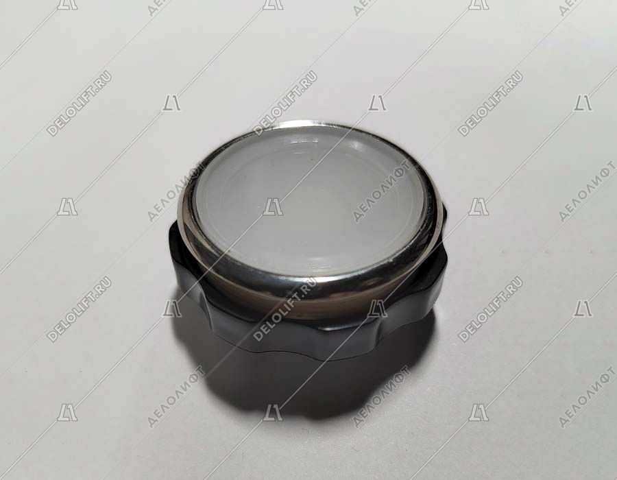 Кнопка вызова/приказа, -1 этаж, тип BR34C, синяя подсветка кнопки и символа, с Браилем