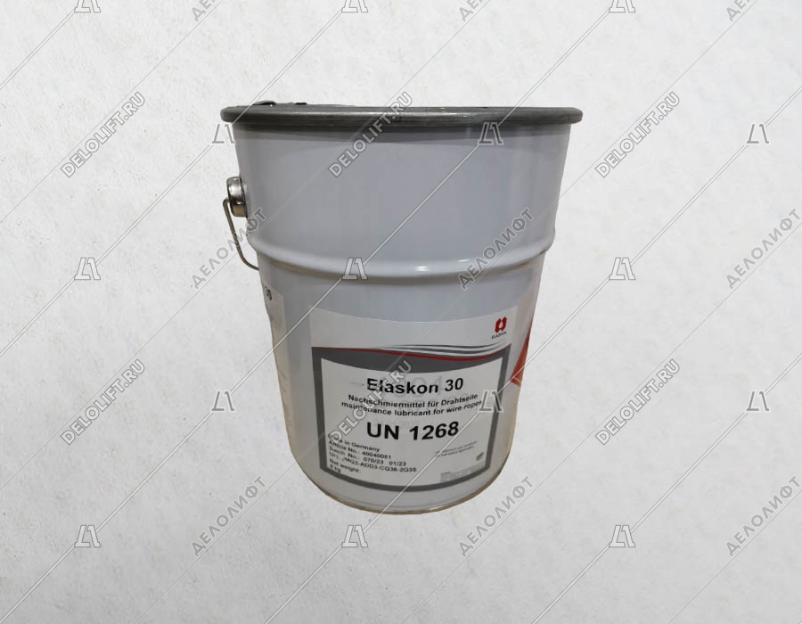 Канатная смазка, ELASKON-30, 10л (8кг)