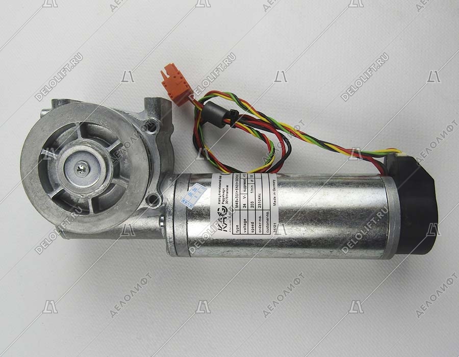 Мотор/Двигатель привода дверей, AT120, левый, на привод двери PAX, INOVA