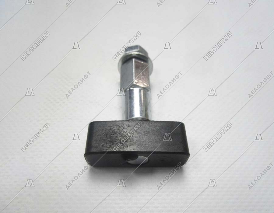 Башмак ДК/ДШ, L - 38 мм, W - 14 мм, H - 15 мм, с осью