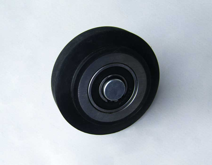 Ролик башмака кабины/противовеса, RTK 100, d-100 мм, эксцентриковый