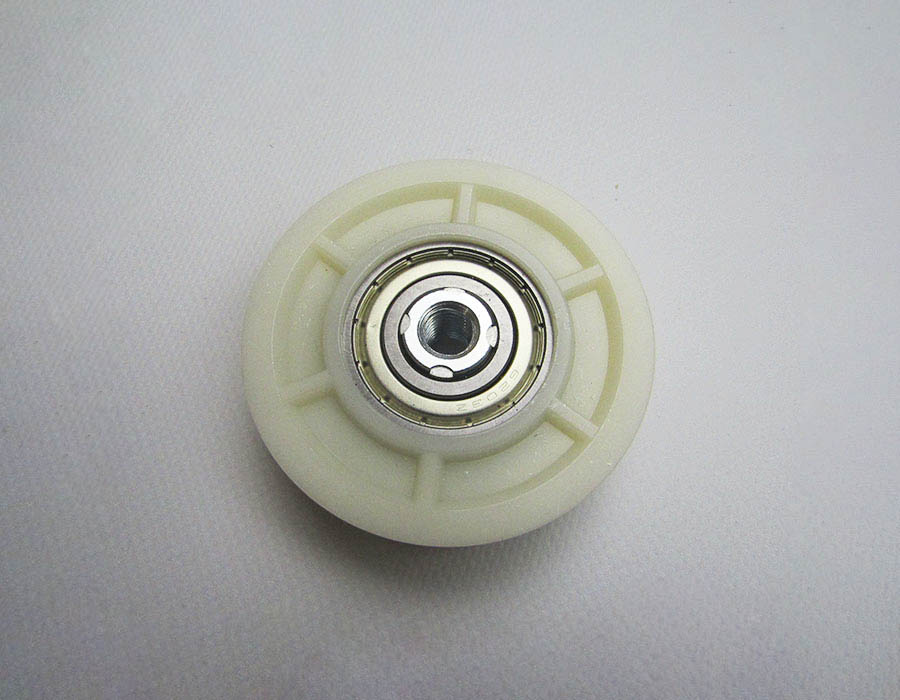 Ролик каретки дверей кабины/шахты, D - 74 мм, d - 64 мм, толщина 16 мм, подшипник 6203Z (отверстие М10)