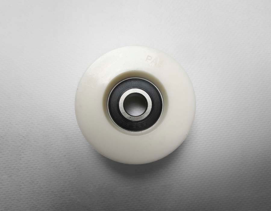 Ролик поручня, D - 60 мм, W - 27 мм, 6201RS, направляющий