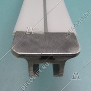 Направляющая поручня эскалатора, 506NCE, L - 930,5 мм, изогнутая, возвратный ход, 3 горизонтальные ступени, верхняя площадка