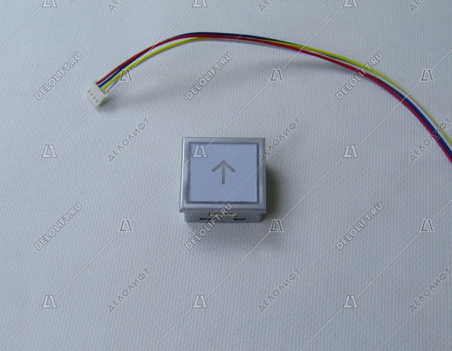 Кнопка вызова/приказа, тип KT40 STEP C, вверх/вниз, голубая подсветка (европейский вариант)