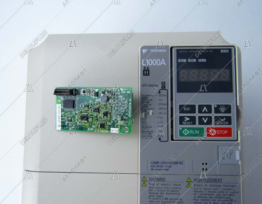 Частотный преобразователь, L1000A, CIMR-LB4A0039FAC, 18 кВт