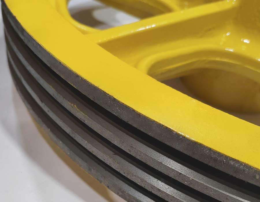 Канатоведущий шкив (КВШ), 525х3х10,5