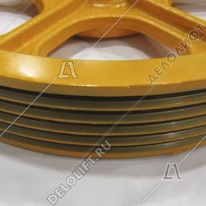 Канатоведущий шкив (КВШ), 13VTR-M/160VAT, 575х5х10