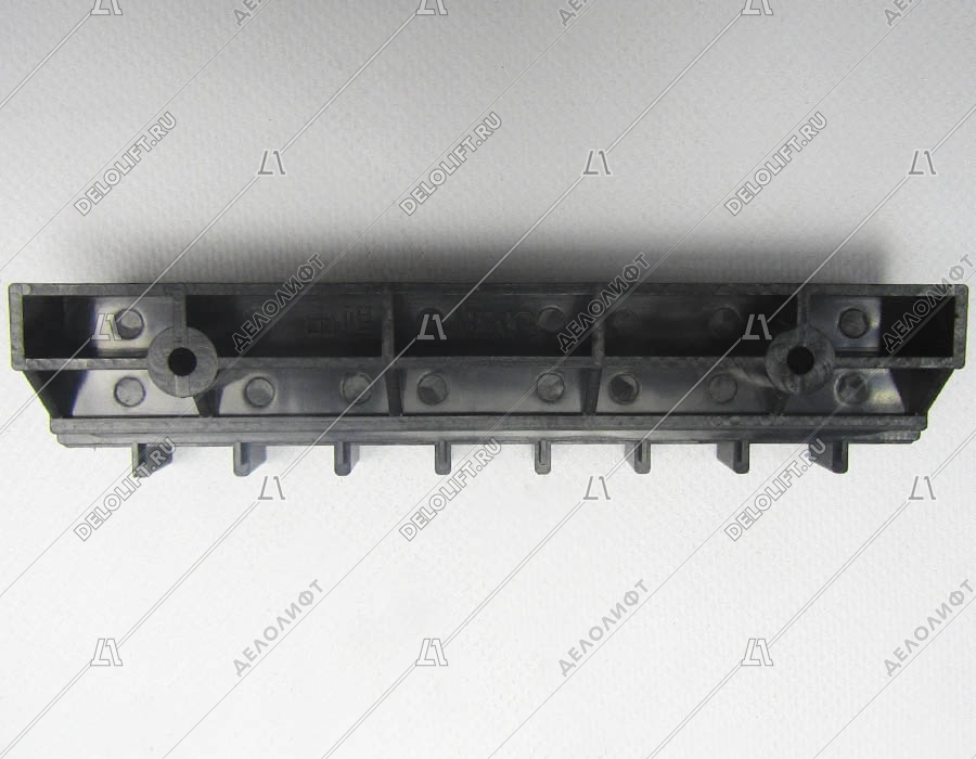 Демаркационная линия, центральная, L - 155 мм, пластик, черная