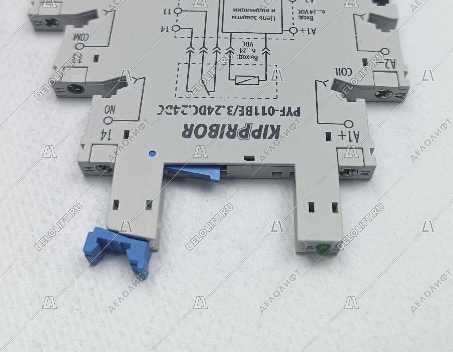 Колодка, KIPPRIBOR, PYF-011BE/3.24DC.24DC, для реле