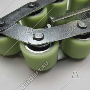 Прижимная цепь поручня, SCT, 6 роликов, D - 70 мм, H - 50 мм, шаг - 85 мм