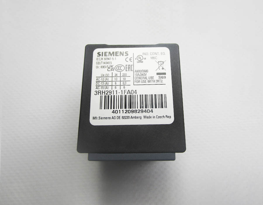 Блок дополнительных контактов, 3RH2911-1FA04, 4НЗ