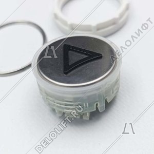 Кнопка вызова/приказа, Venus, стрелка, синяя подсветка (разъем MLC)