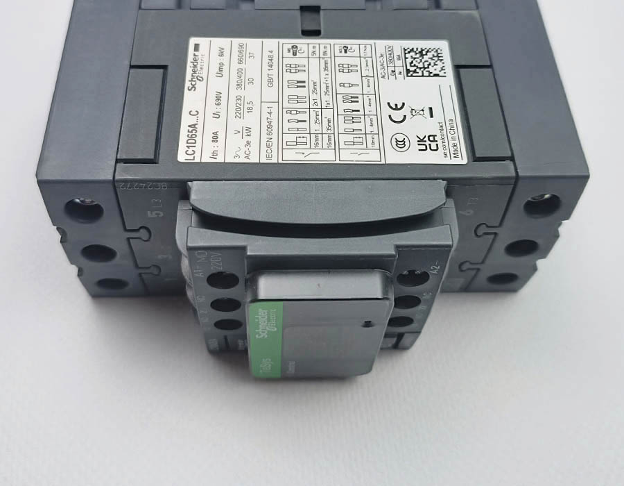 Контактор, LC1D65AMD 3P, 440V, 65A, катушка 220VDC