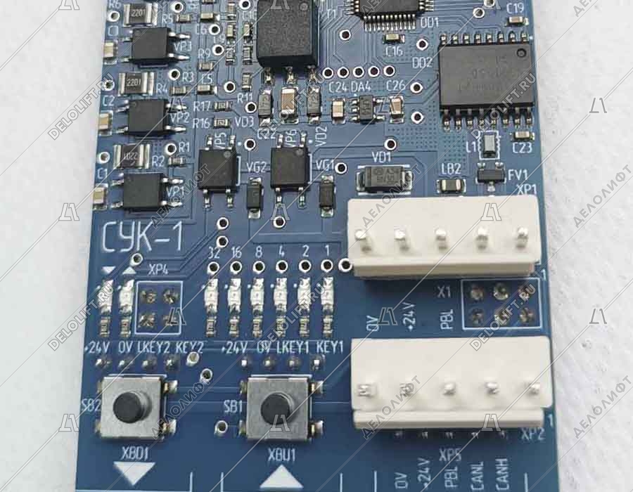 Плата станции удалённого контроля, СУК-1