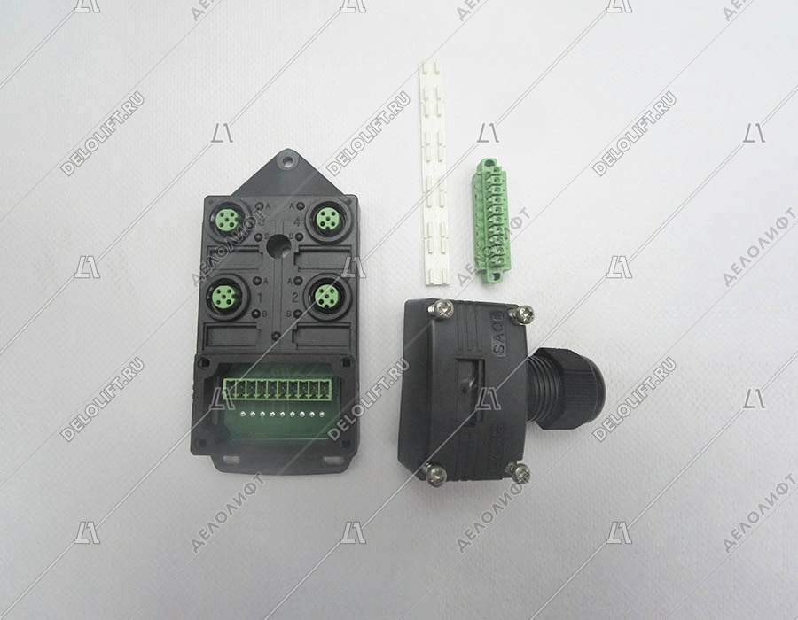 Модуль, SACB M12, 2A, 4 выхода, 24VDC, IP67