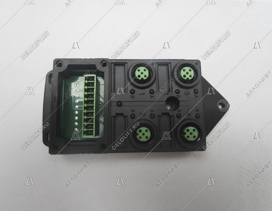 Модуль, SACB M12, 2A, 4 выхода, 24VDC, IP67