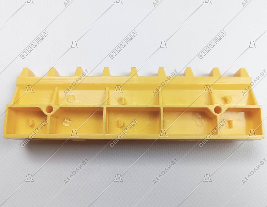 Демаркационная линия, QSTJ.0a-103, фронтальная центральная, пластик, желтая