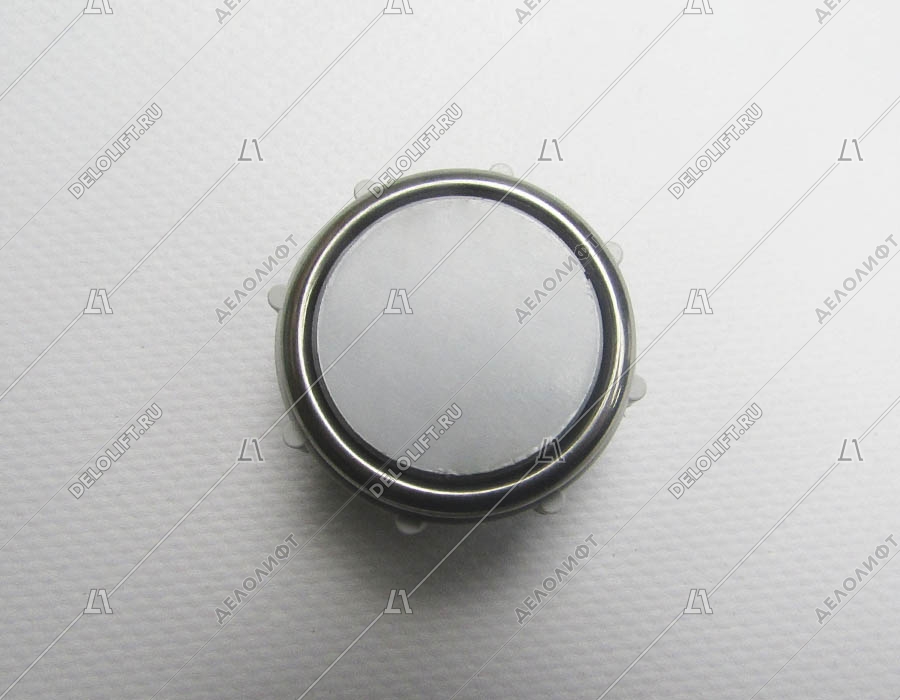 Кнопка вызова/приказа, тип АК1-01-Кр, без символов, красная подсветка