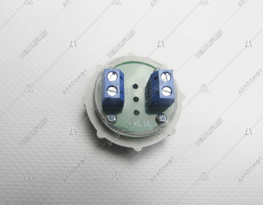 Кнопка вызова/приказа, ВК-32-5О, без символов, красная подсветка (аналог АК1-01-Кр)