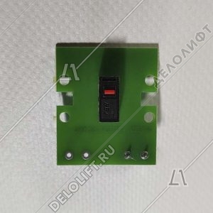 Кнопка вызова/приказа, ВКЛ13А-7-4П, 2 этаж, с Брайлем, красная индикация