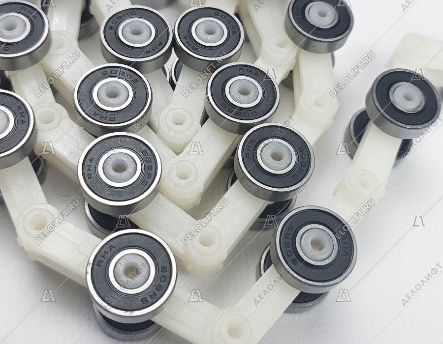 Цепь отклоняющая/огибающая/обводная, Velino, 22 звена, L - 1260 мм, пластиковая