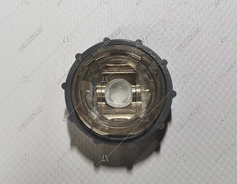 Кнопка вызова/приказа, ВКЛ13А-7-4П, 4 этаж, с Брайлем, красная индикация