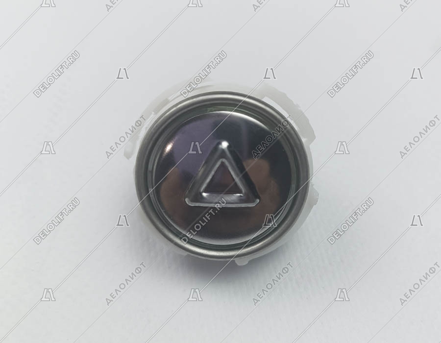 Кнопка вызова/приказа, тип АК1-01-С, стрелка, синяя подсветка