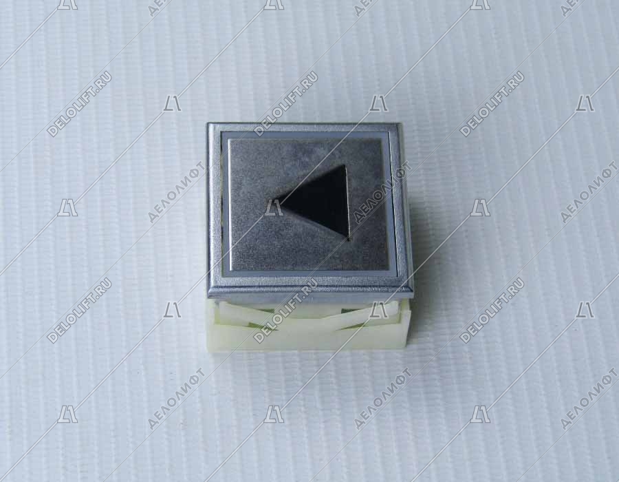 Кнопка вызова/приказа, тип KT40 STEP C, 40х40 мм, Стрелка, красная подсветка