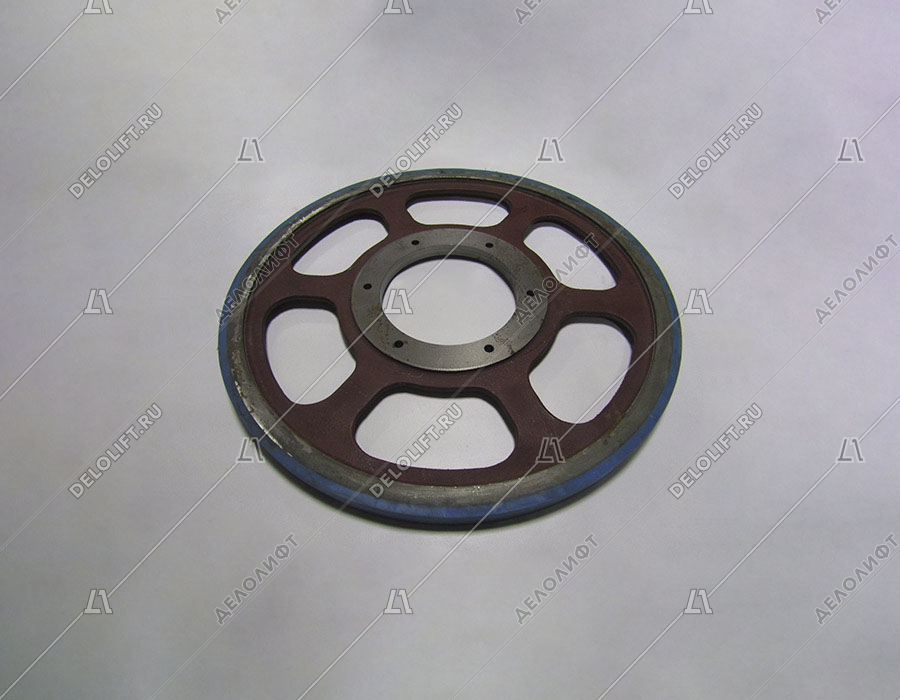 Колесо привода поручня, 606NCT, D - 692 мм, d - 218 мм