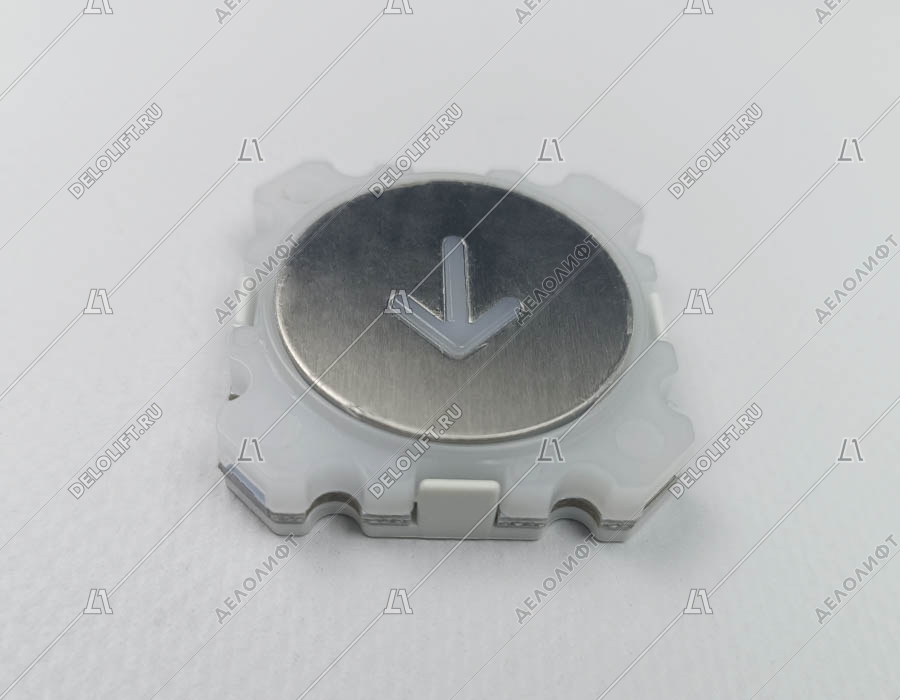 Кнопка вызова/приказа, AV-BTM PC429-01, стрелка, красная подсветка, GENEMEK