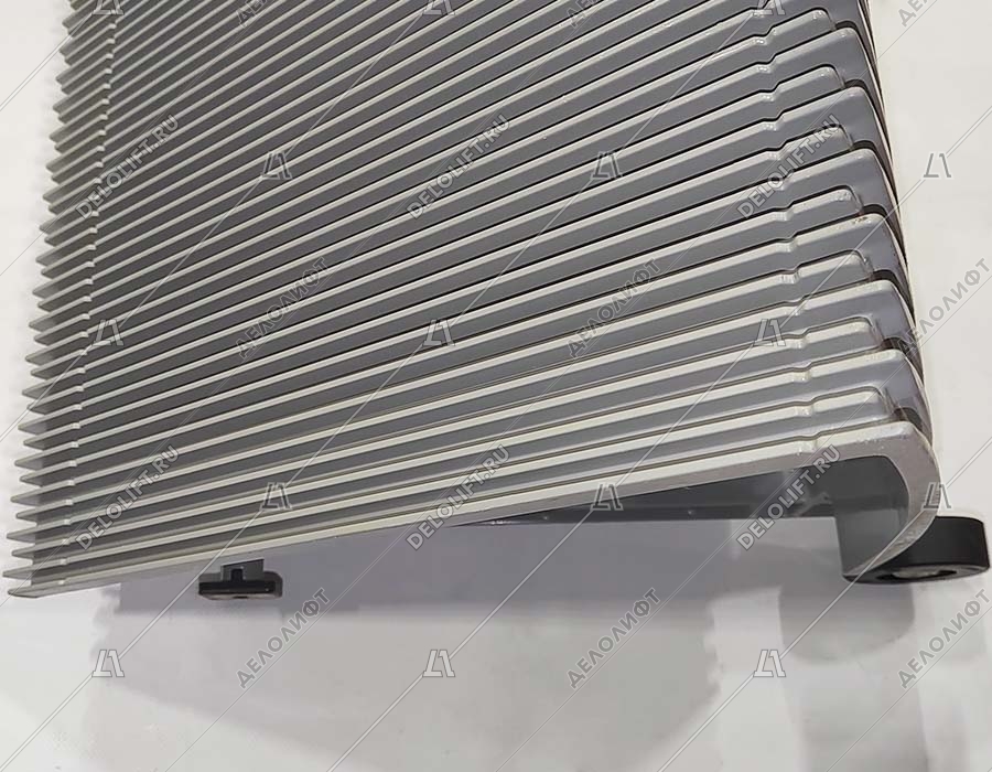 Ступень эскалатора, 800 мм, диаметр роликов - 70х25 мм, без демаркаций