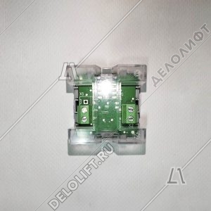 Кнопка вызова/приказа, 3 этаж, MB/VS, тип COMPACT, синяя подсветка