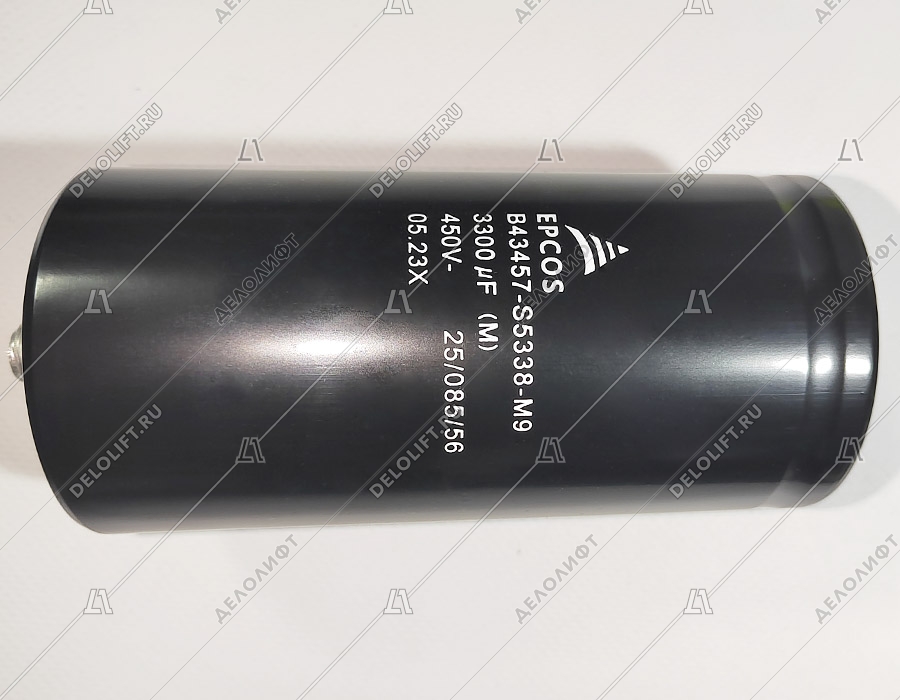 Конденсатор, B43457-S5338-M9, 3300мкФ, 450В, EPCOS