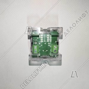 Кнопка вызова/приказа, 1 этаж, MB/VS, тип COMPACT, синяя подсветка