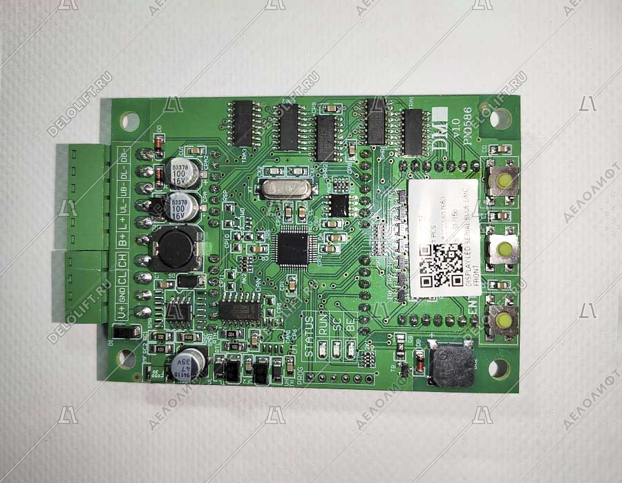 Плата индикатора, DMC, синяя индикация