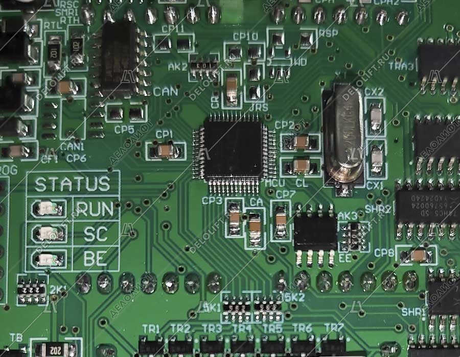 Плата индикатора, DMC, синяя индикация