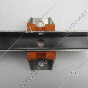 Башмак направляющей кабины/противовеса, DIM2 - 118 мм, L - 200 мм, T - 16 мм (Россия)